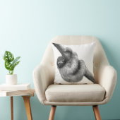 リバーシブルのスカンクおよび怠惰の枕 クッション (椅子)