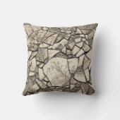 リバーシブルのモザイク枕 クッション (裏面)