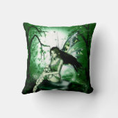 リバーシブルの妖精の魔法 クッション (裏面)