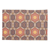 リバーシブルの錆び 枕カバー (裏面)