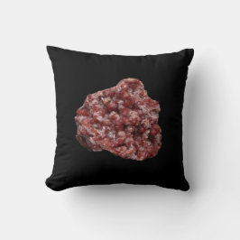 リバーシブルアンドラダイトガーネット及び方解石結晶 クッション