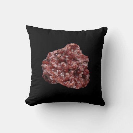 リバーシブルアンドラダイトガーネット及び方解石結晶 クッション (正面)