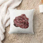 リバーシブルアンドラダイトガーネット及び方解石結晶 クッション (ブランケット)