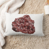 リバーシブルアンドラダイトガーネット及び方解石結晶 ランバークッション (ブランケット)