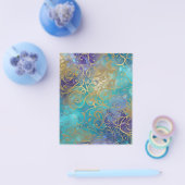 リバーシブルアート紙、マーメイドがはかりで測飾る チラシ (シングル)