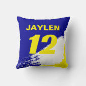 リバーシブルインスパイアスレース名と番号 クッション (裏面)