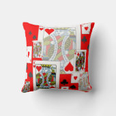 リバーシブルカジノナイツカード型絵画 クッション (裏面)