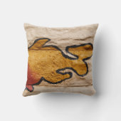 リバーシブルカラフル抽象芸術の枕の落書き クッション (裏面)