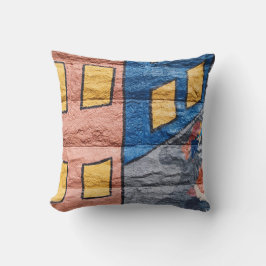 リバーシブルカラフル抽象芸術の枕の落書き クッション