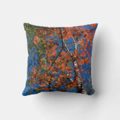 リバーシブルカラフル紅葉枕 クッション (裏面)