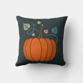 リバーシブルキットンパンプキンオータム秋ハロウィン クッション (裏面)