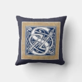 リバーシブルケルトSイニシャル クッション (裏面)