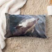 リバーシブルコモンドルフィンサーフェシング ランバークッション (ブランケット)