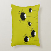 リバーシブルハロウィンのかわいくぶら下がったなくも アクセントクッション (正面(垂直))