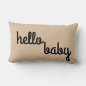 リバーシブルハローベビー ランバークッション (裏面)