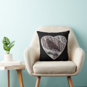 リバーシブルバザードオンスノーブランチインハート クッション (椅子)