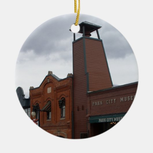 リバーシブルパークシティサミナリーオーナメント セラミックオーナメント (正面)