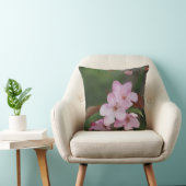 リバーシブルピンクカニりんご花枕 クッション (椅子)