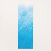 リバーシブルブルービーチ波ヨガマット ヨガマット (裏面)