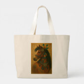 リバーシブルホースプリントトート ラージトートバッグ (裏面)