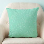 リバーシブルミントリーバルテペパターンデザイン枕 クッション