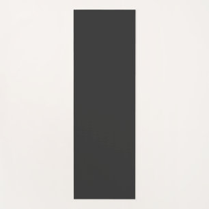 リバーシブルヨガマット2トーン – 黒とクリーム ヨガマット