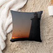 リバーシブルライトハウスサンセットピロー クッション (ブランケット)
