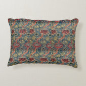 リバーシブルヴィンテージウィリアムモリスワンダ アクセントクッション (裏面)