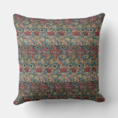 リバーシブルヴィンテージウィリアムモリスワンダ クッション (裏面)