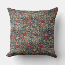 リバーシブルヴィンテージウィリアムモリスワンダ クッション