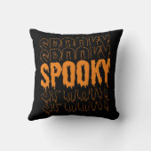 リバーシブル不気味ハロウィーン クッション (裏面)