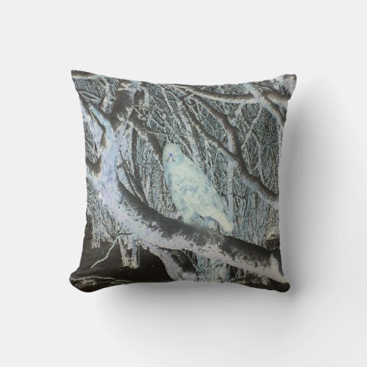 リバーシブル不気味バザードオンブランチ クッション (正面)