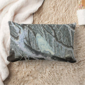 リバーシブル不気味バザードオンブランチ ランバークッション (ブランケット)