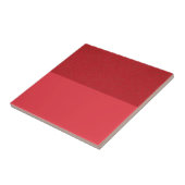 リバーシブル二重感トマト赤セラミックタイル タイル (側面)