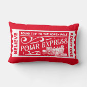 リバーシブル極表現チケットクリスマス ランバークッション (裏面)