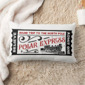 リバーシブル極表現チケットクリスマス ランバークッション (ブランケット)