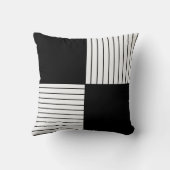 リバーシブル白黒装飾用クッション クッション (裏面)