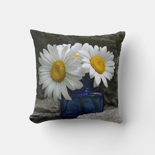 リバーシブル花枕 クッション (正面)