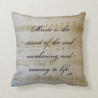 リバーシブル音楽枕 クッション
