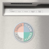 リバーシブル食洗機クリーンタイマー汚れ空シック マグネット (インサイチュ (食洗機))