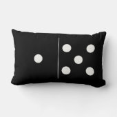 リバーシブル1|5ドミノの枕 ランバークッション (裏面)