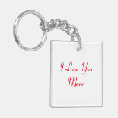 リバーシブルI愛多く キーホルダー (正面左)