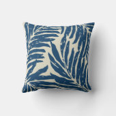 リバーシブルKahanuの庭のハワイのシュロの葉 クッション (裏面)