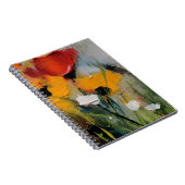 リバースサイド – 表現主義的な抽象の草原 ノートブック (右側)