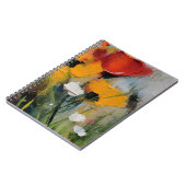 リバースサイド – 表現主義的な抽象の草原 ノートブック (左側)