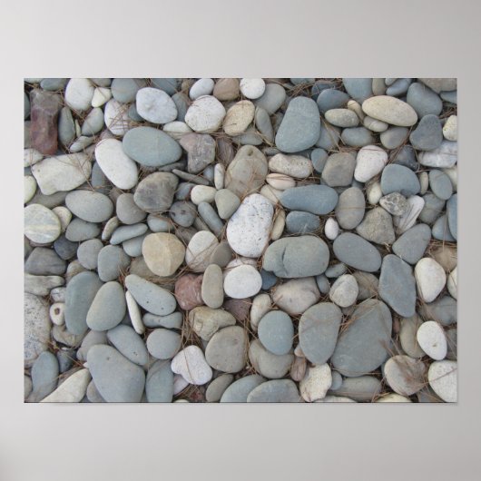 リバーストーンズ秋秋のパターン ポスター (正面)