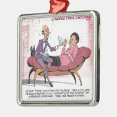 リバースモーゲージセラピー おもしろい メタルオーナメント (左)