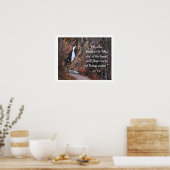 リバーズリビングウォーター感動的バイブル引用文 ポスター (キッチン)