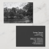 リバータフ、ビュートパーク、カーディフ 名刺 (正面/裏面)