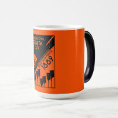 リバーテムズレガッタ – ヴィンテージレトロスタイルボート モーフィングマグカップ (正面右)